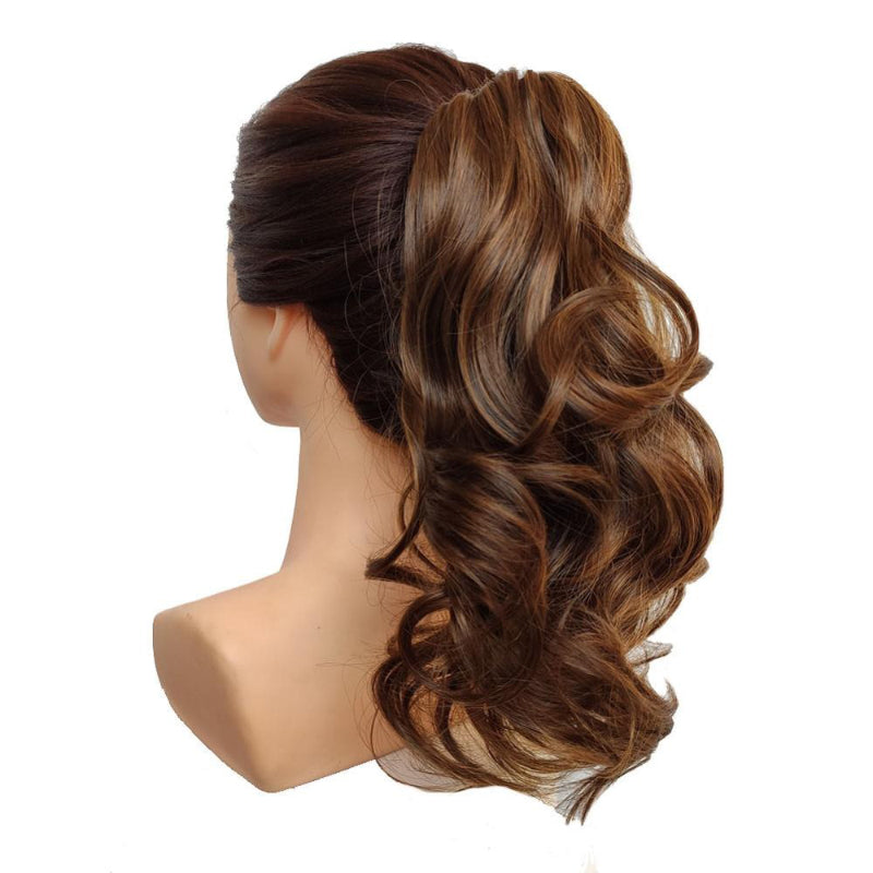 Women's Ponytail Extensions Short Curly High-Temperature Fiber