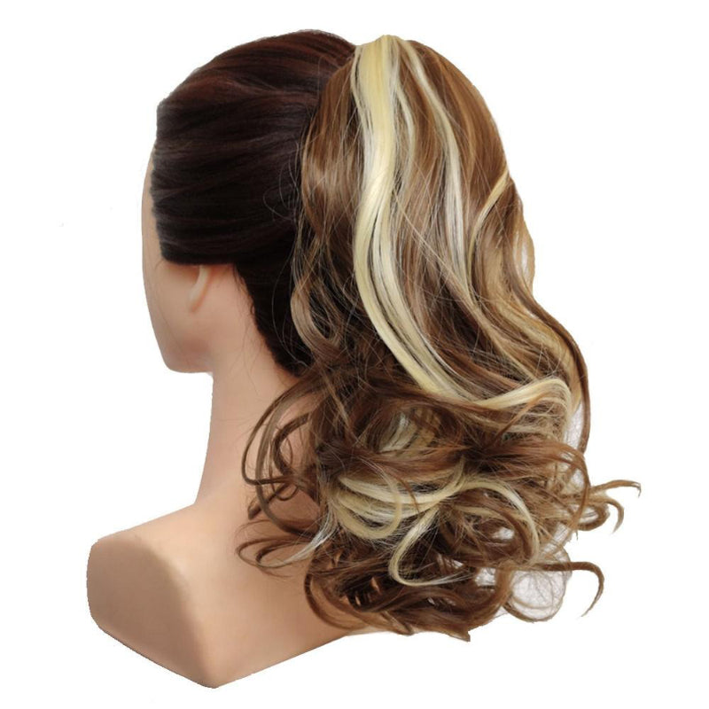 Women's Ponytail Extensions Short Curly High-Temperature Fiber