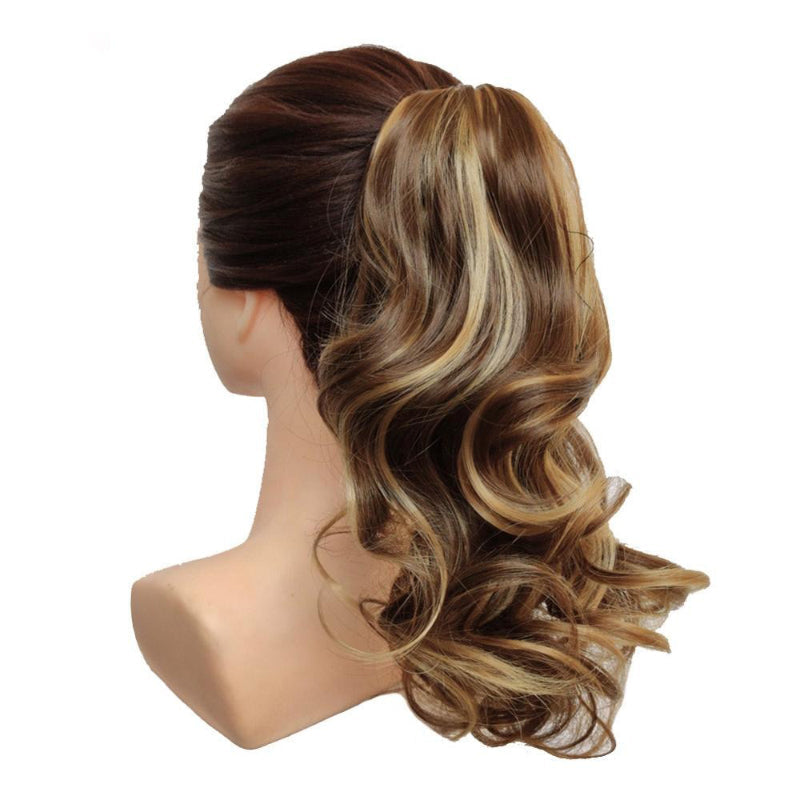 Women's Ponytail Extensions Short Curly High-Temperature Fiber