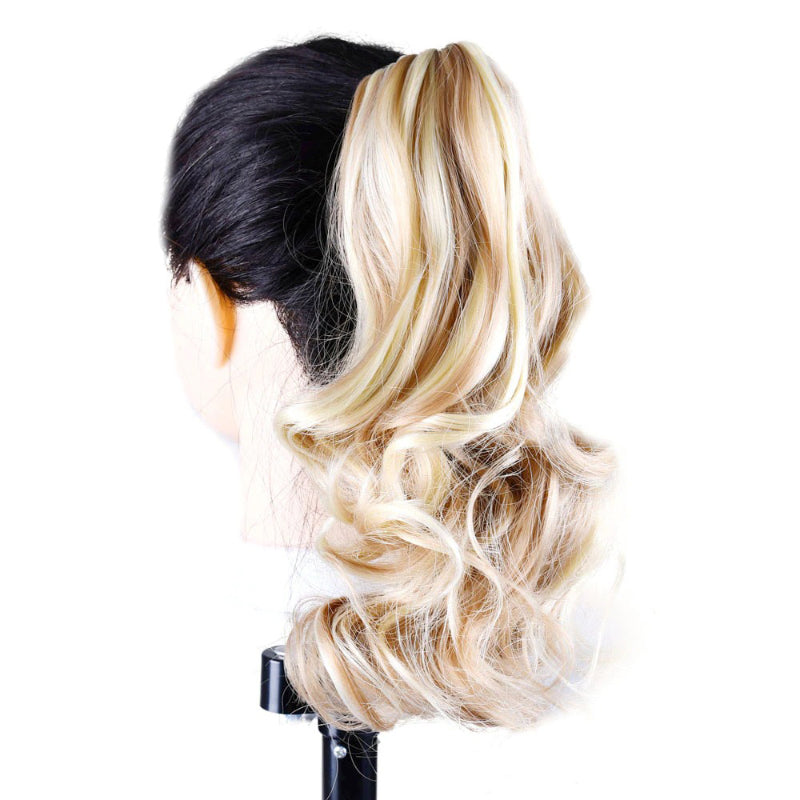 Women's Ponytail Extensions Short Curly High-Temperature Fiber