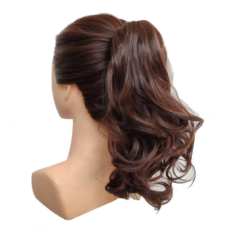 Women's Ponytail Extensions Short Curly High-Temperature Fiber