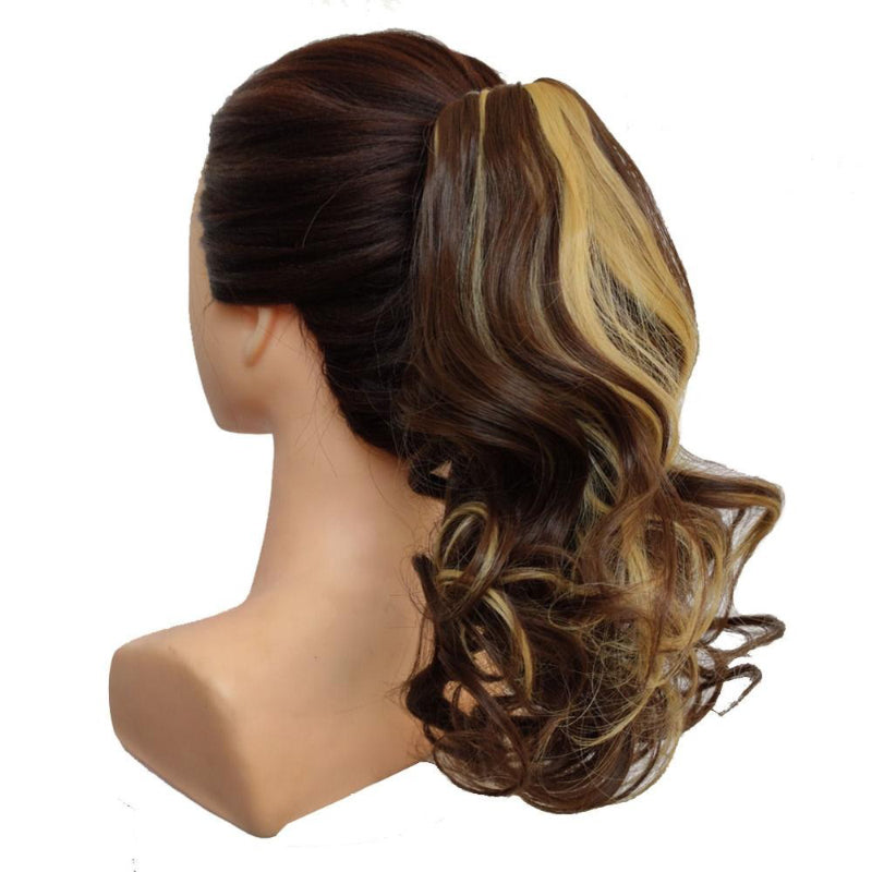 Women's Ponytail Extensions Short Curly High-Temperature Fiber