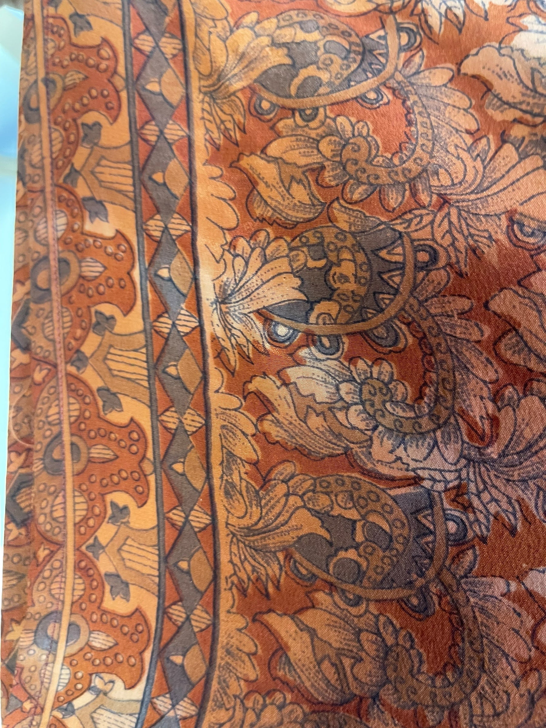 PRC7158 Avatar Pure Silk Long Tunic with Side Ties