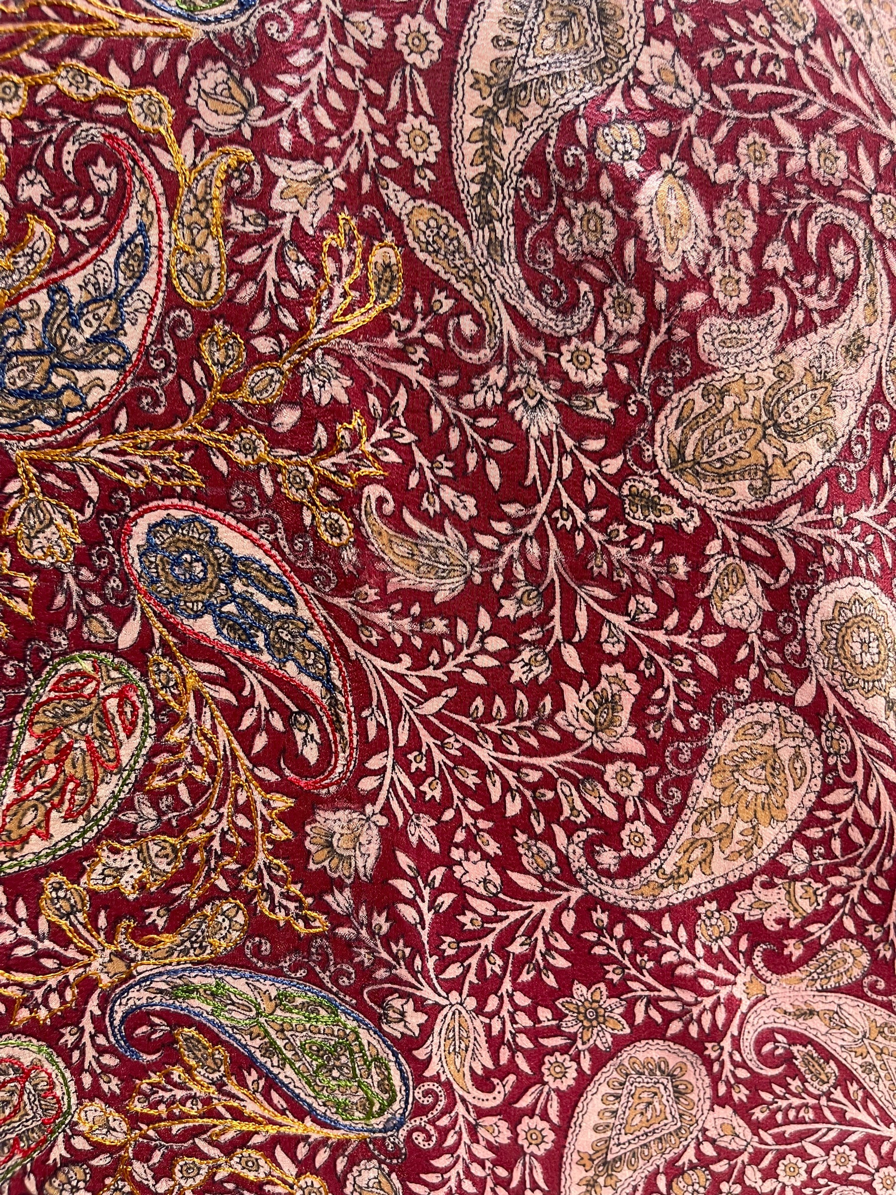 FINAL SALE PRC5046 Avatar Pure Silk Boxy Top