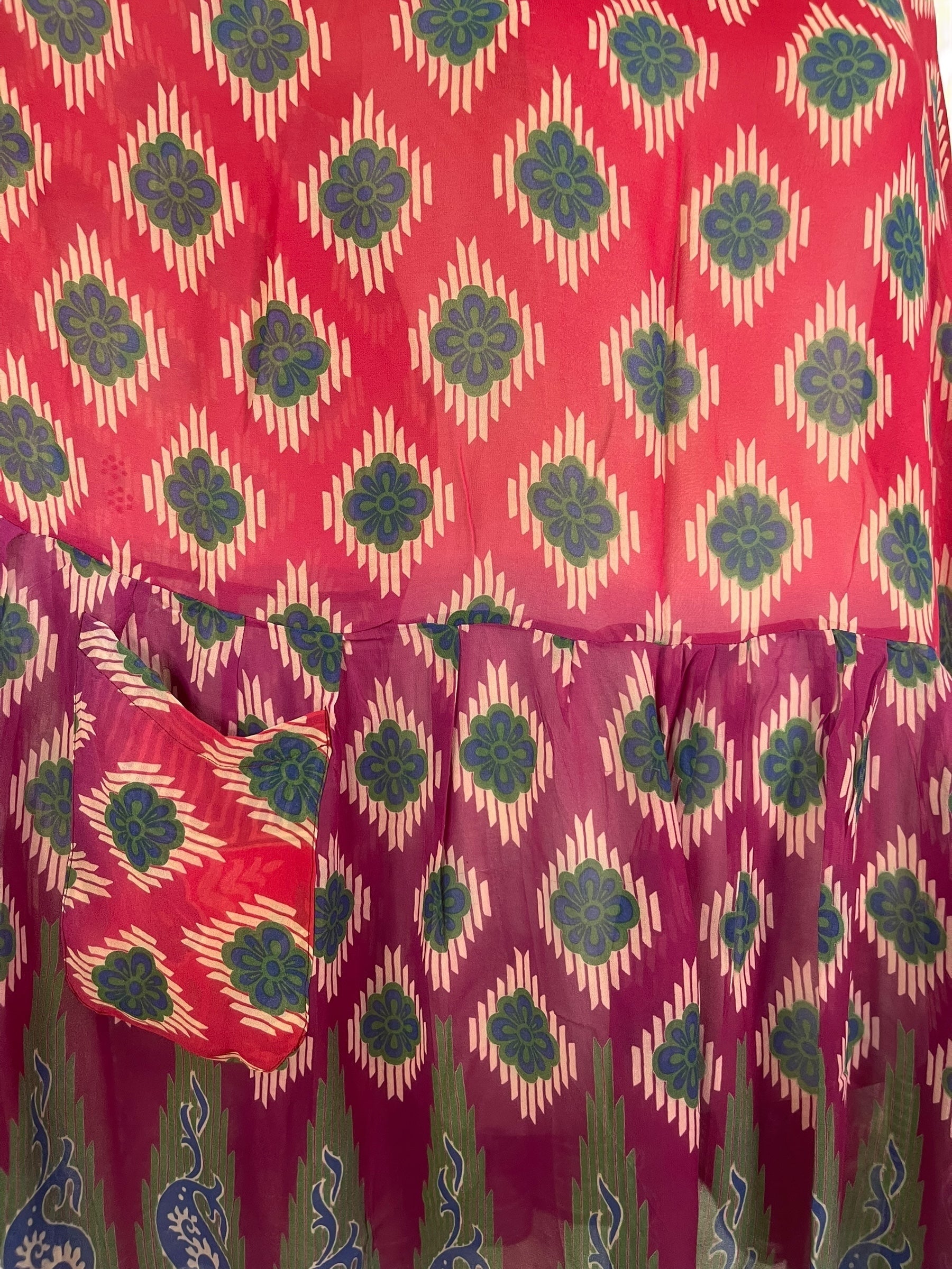 PRG6755 Sheer Avatar Pure Silk Boxy Babydoll Dress