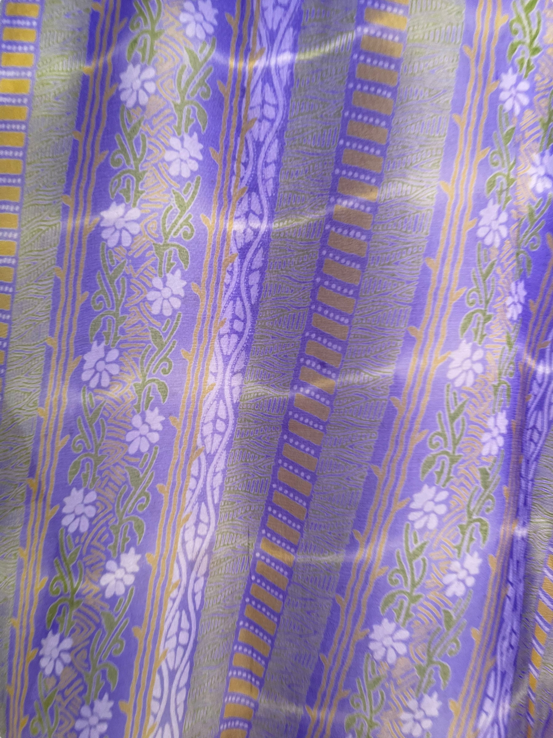 PCH6406 Very Sheer Chiffon Avatar Pure Silk Boxy Top