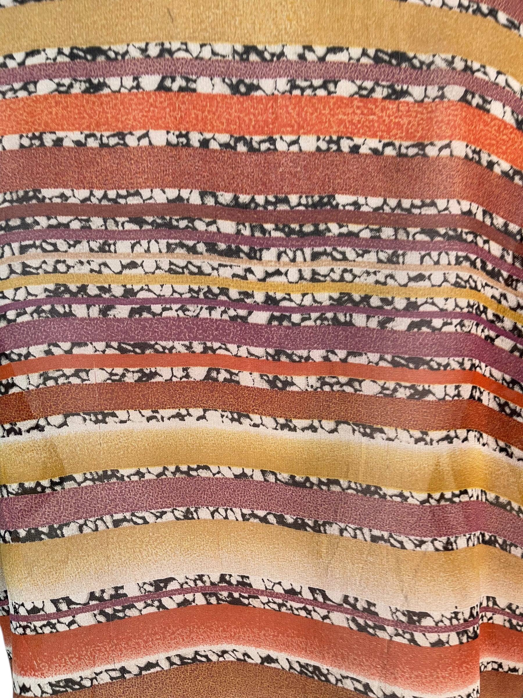 FINAL SALE PRG6134 Sheer Avatar Pure Silk Boxy Top