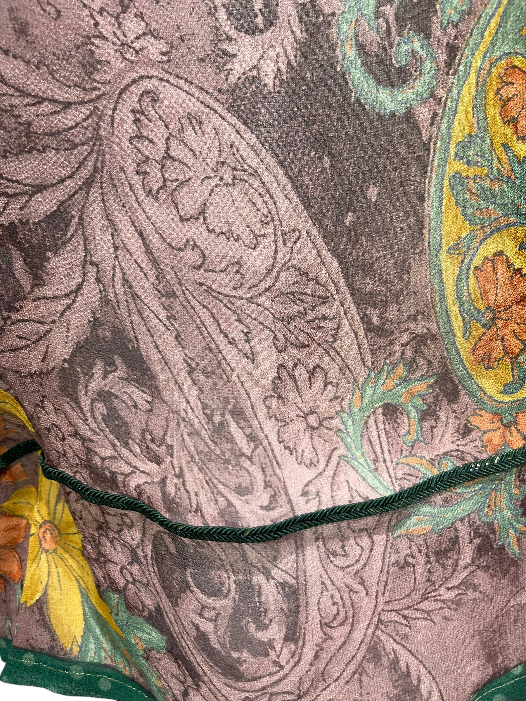 FINAL SALE PRG4203 Sheer Avatar Pure Silk Boxy Top