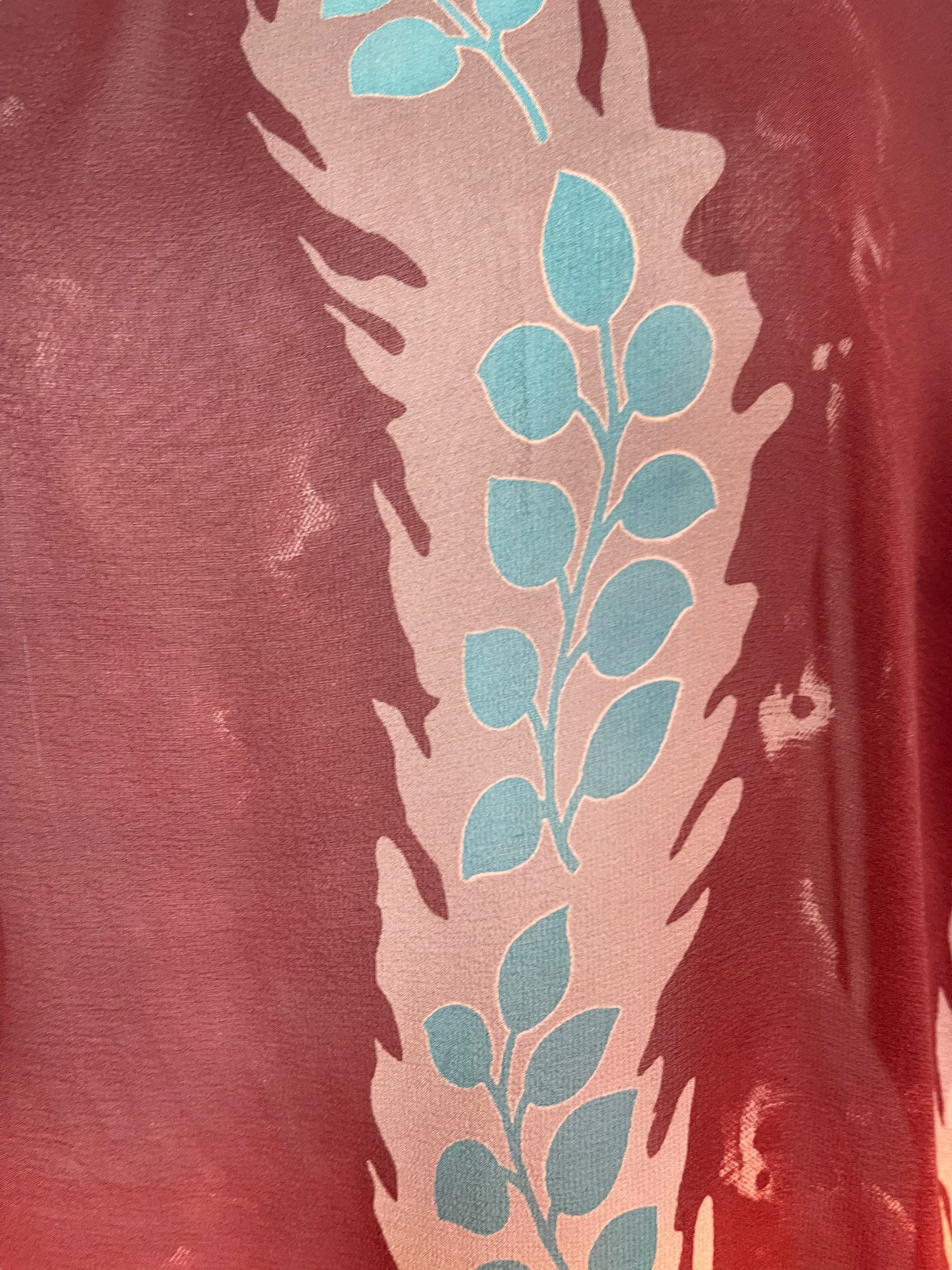 FINAL SALE PRG5900 Sheer Avatar Pure Silk Boxy Babydoll Dress