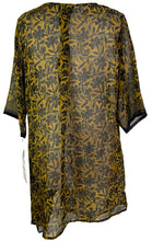 Load image into Gallery viewer, PRG6027 Sheer Avatar Pure Silk Self Pocket Tunic Dress
