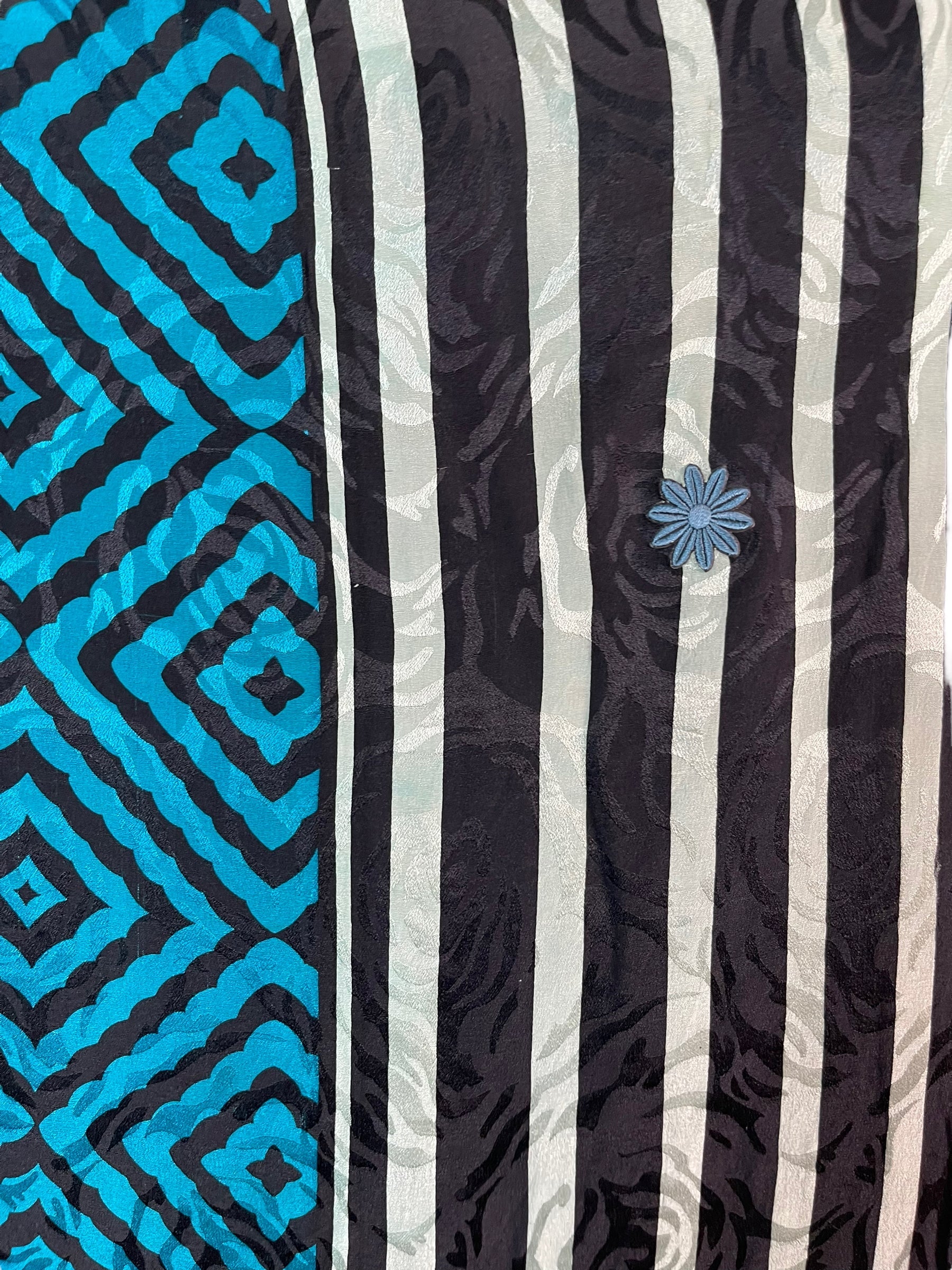 PRC6392 Avatar Pure Silk Maxi Kaftan