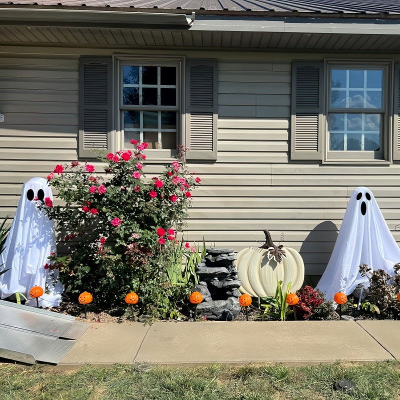 Glow-in-the-Dark Halloween Ghost Decor Large Outdoor Scary Decoration