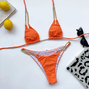 Chain Bikini Set