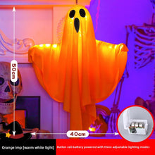 Load image into Gallery viewer, Halloween Lights Outdoor Multi-Color LED Pumpkin Lanterns Battery-Powered
