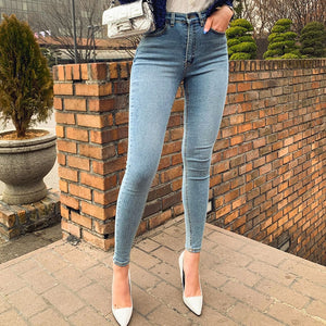 Classic Blue Stretch Jeans