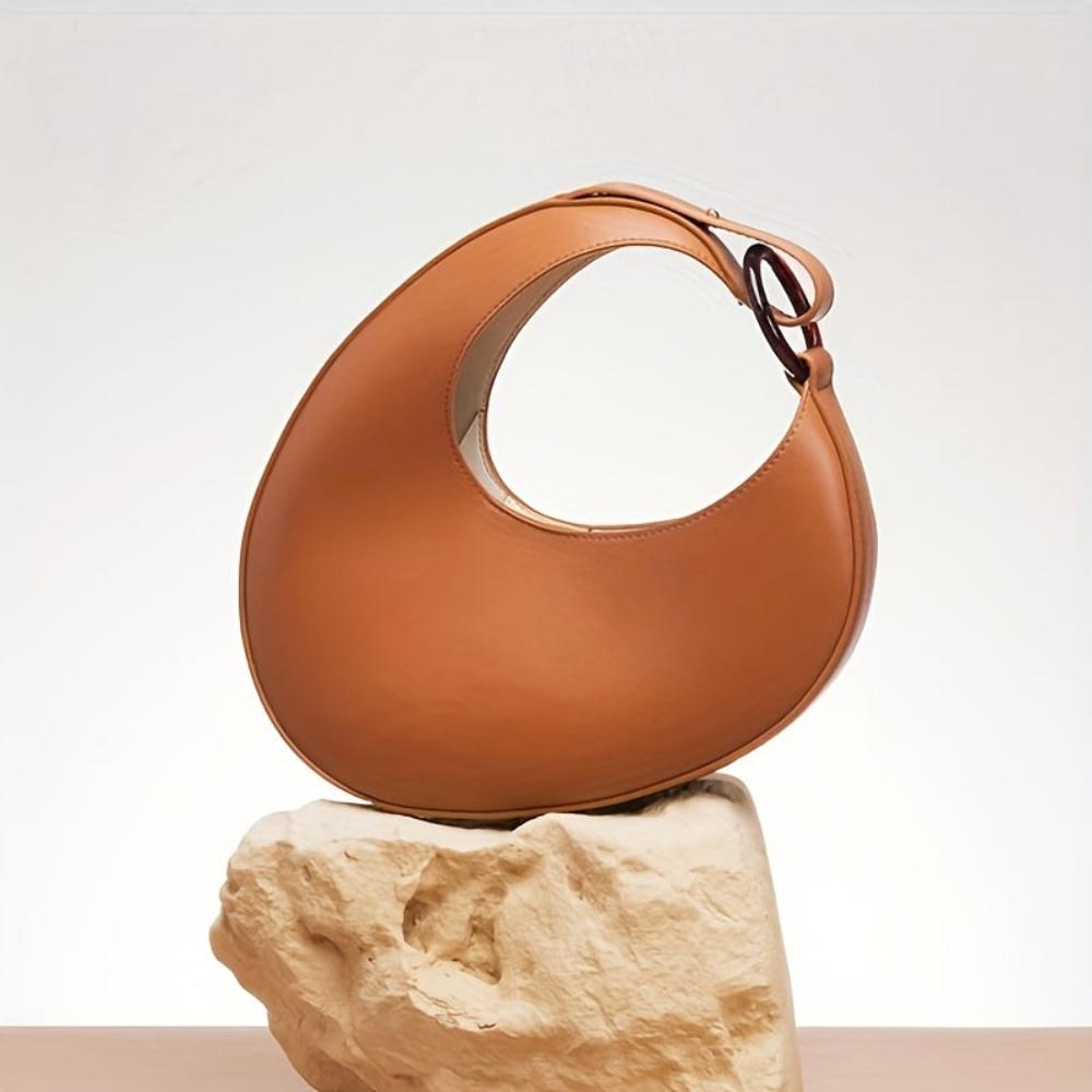 Women's Hobo Bag Black One Size Faux Leather