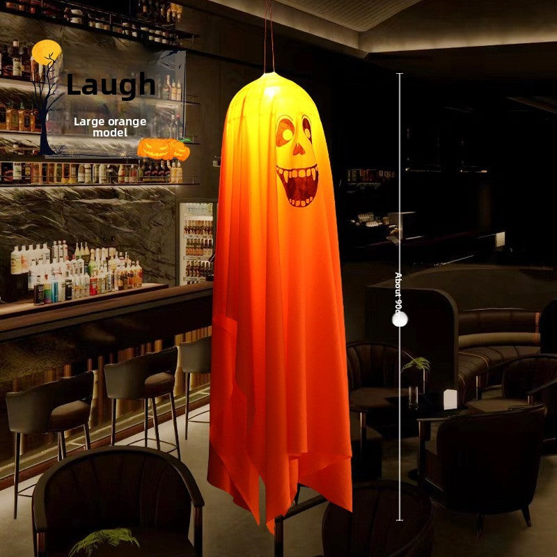 Halloween Lights Outdoor Multi-Color LED Pumpkin Lanterns Battery-Powered