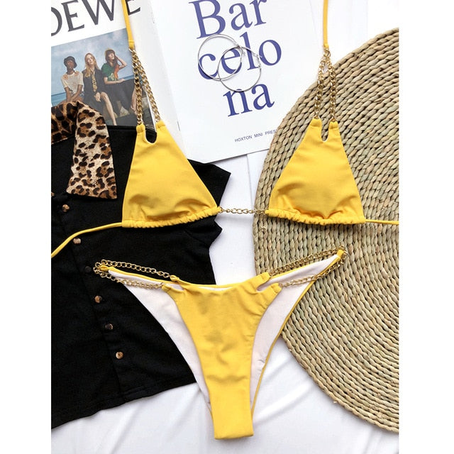 Chain Bikini Set