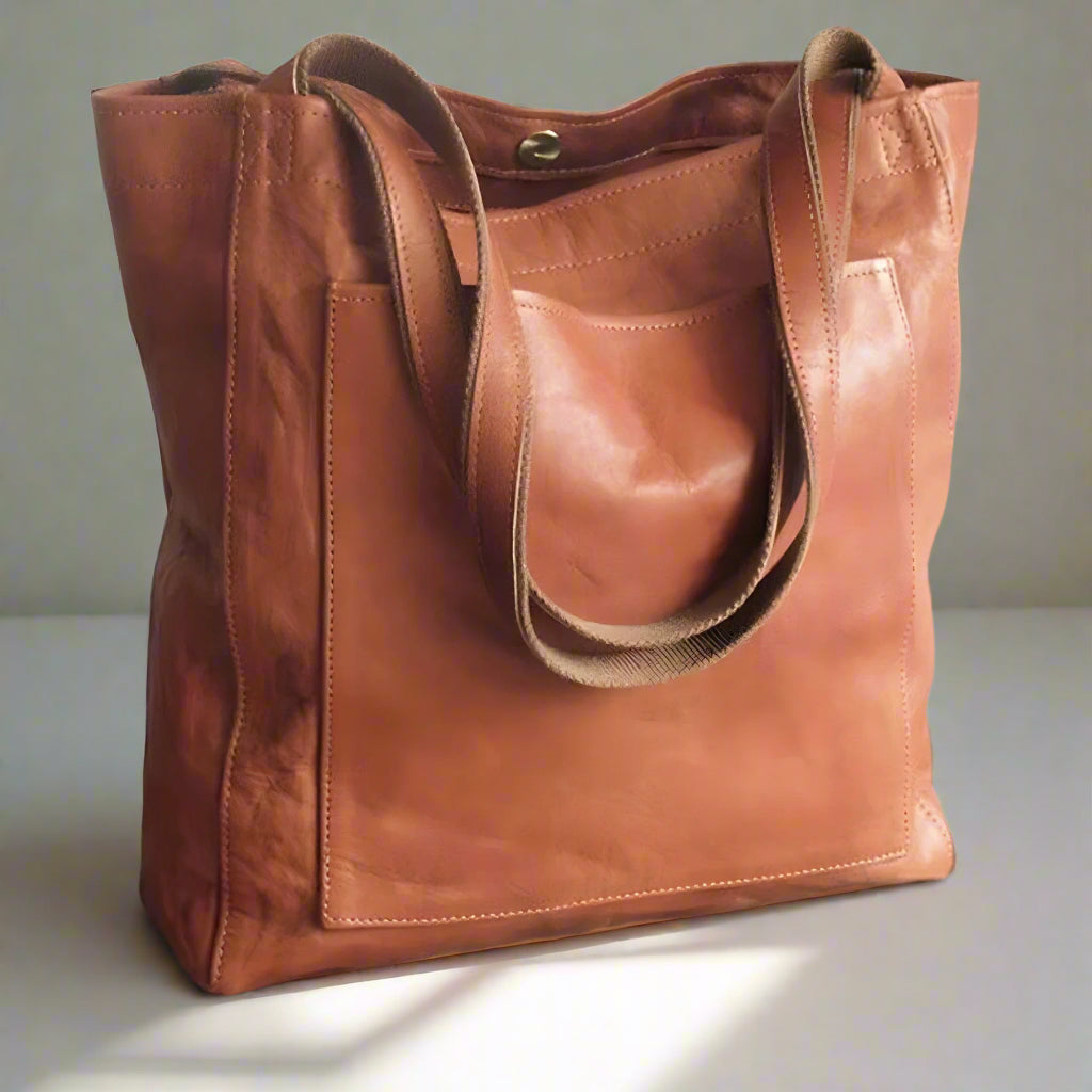 Women's Handbag Black Medium Suede