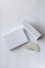 Load image into Gallery viewer, White Crystal Gua Sha Acupressure Tool
