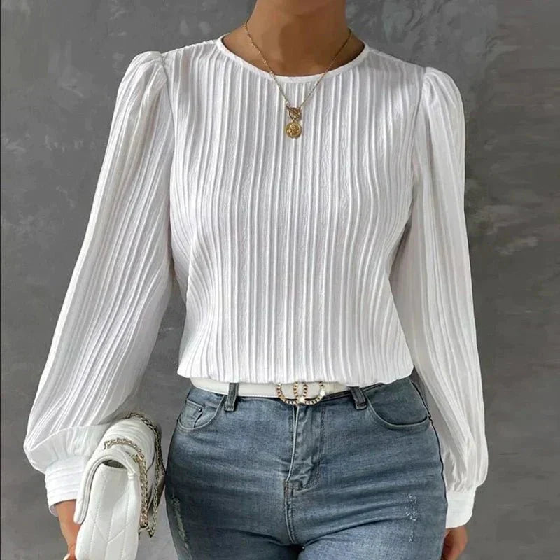 Women's Blouse Lightweight Cotton Long Sleeve Tops