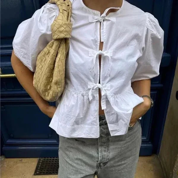 Women's Blouse Cotton Summer Tops for Women