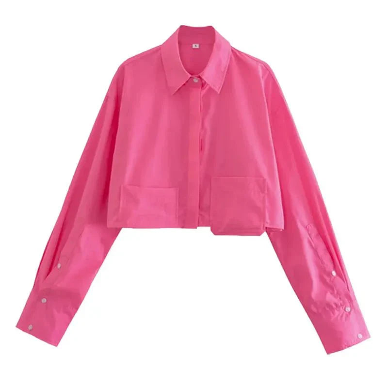 Women's Blouse Cotton Long Sleeve Tops