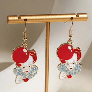Women's Clown Jewelry Set Necklace and Earrings for Women Alloy