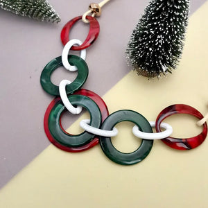 Women's Pendant Necklace Geometric Acrylic Fashion Jewelry