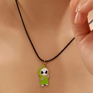 Women's Skull Earrings Set Black Alloy Halloween Jewelry