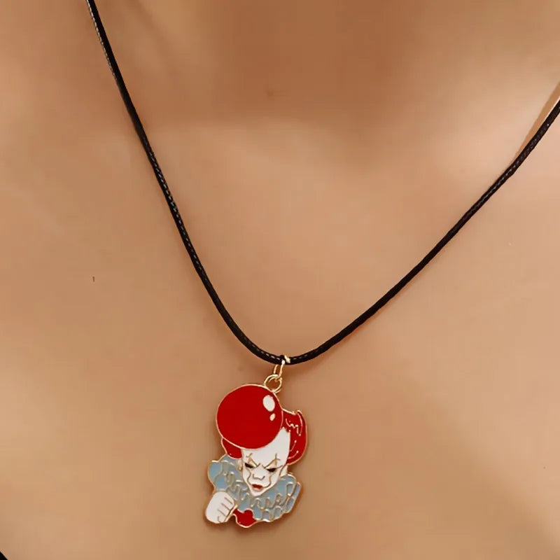Women's Clown Jewelry Set Necklace and Earrings for Women Alloy