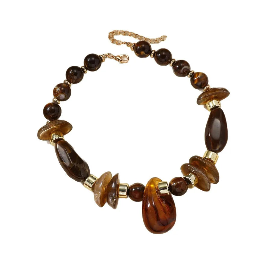 Unisex Geometric Necklace Cold Style Acrylic