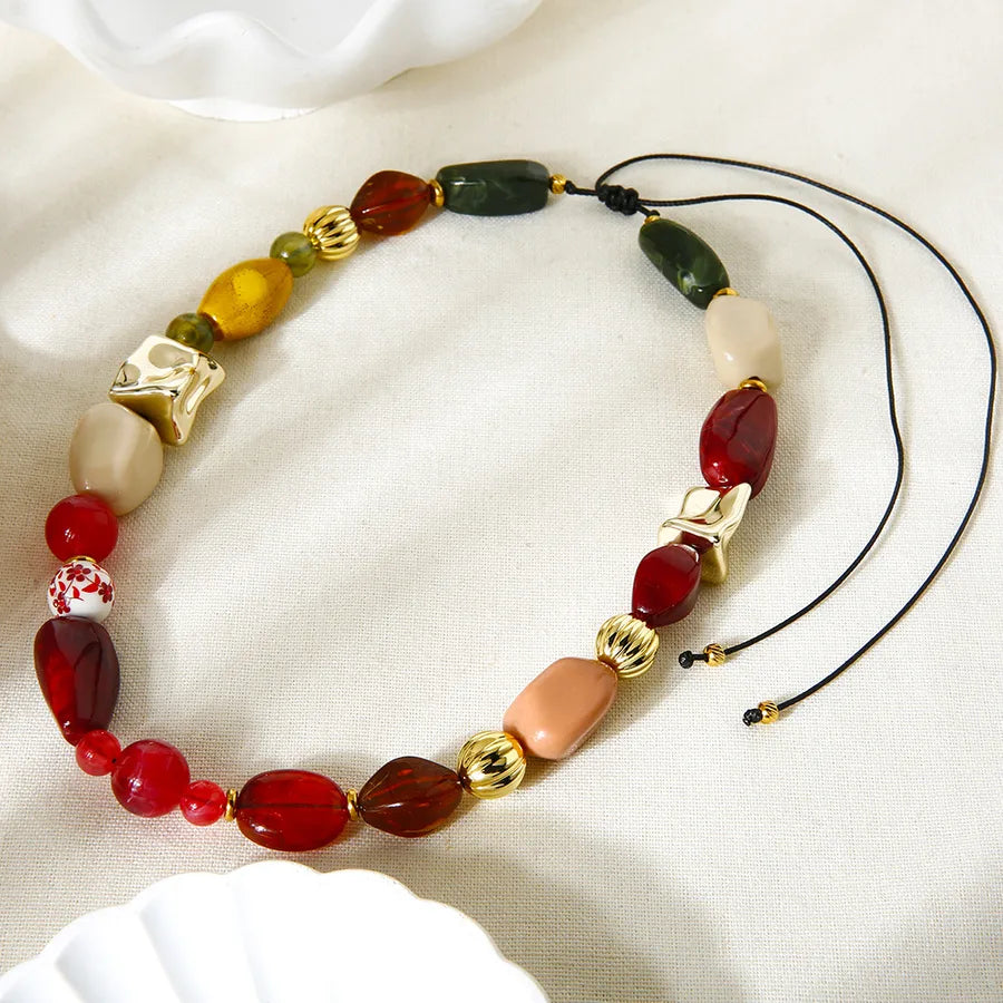 Women's Clavicle Chain Necklace Geometric Stainless Steel