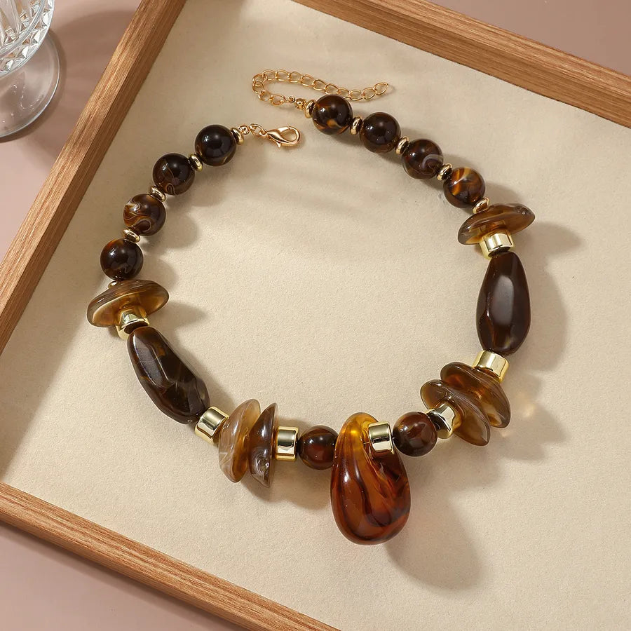 Unisex Geometric Necklace Cold Style Acrylic