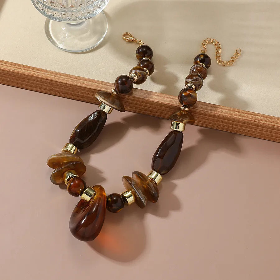 Unisex Geometric Necklace Cold Style Acrylic