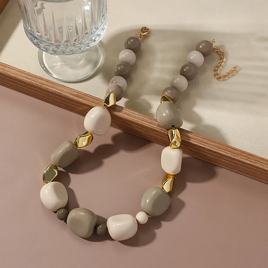 Women's Necklace Geometric Cold Style Acrylic