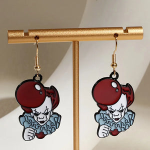 Women's Clown Jewelry Set Necklace and Earrings for Women Alloy