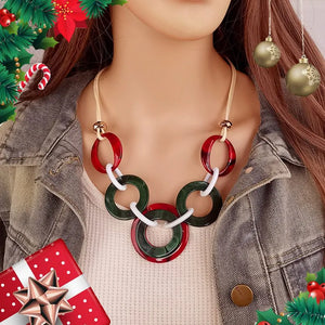 Women's Pendant Necklace Geometric Acrylic Fashion Jewelry