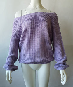 Off Shoulder Knit