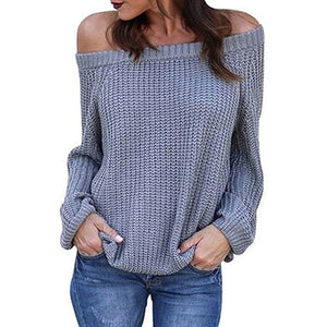Off Shoulder Knit