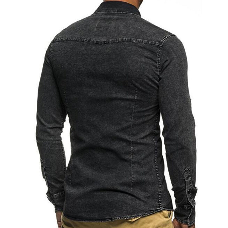 Double Pocket Denim Shirt