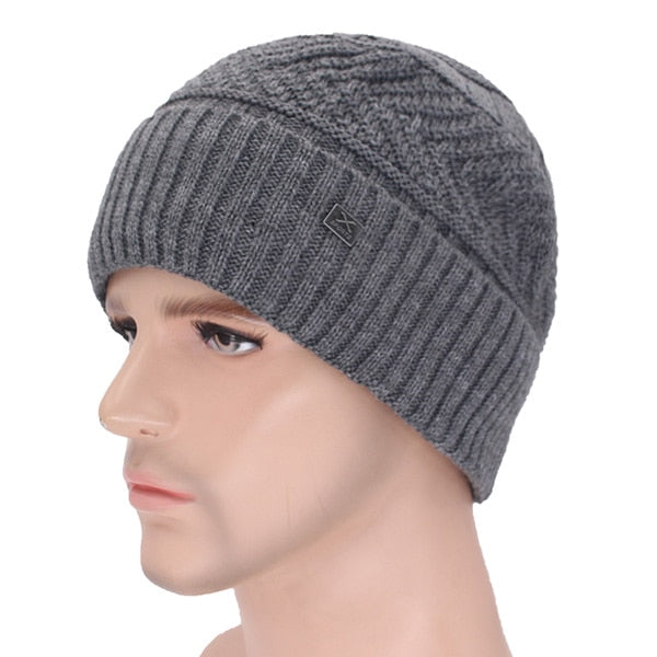 Knitted Beanie & Neck Warmer