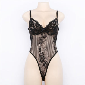 Mesh Pattern Bodysuit