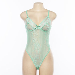 Mesh Pattern Bodysuit