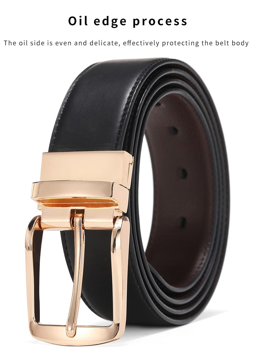 Reversible Leather Belt