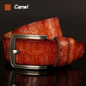 Engrave Pattern Belt