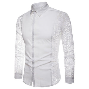 Semi Transparent Dress Shirt