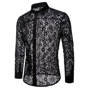 Semi Transparent Dress Shirt