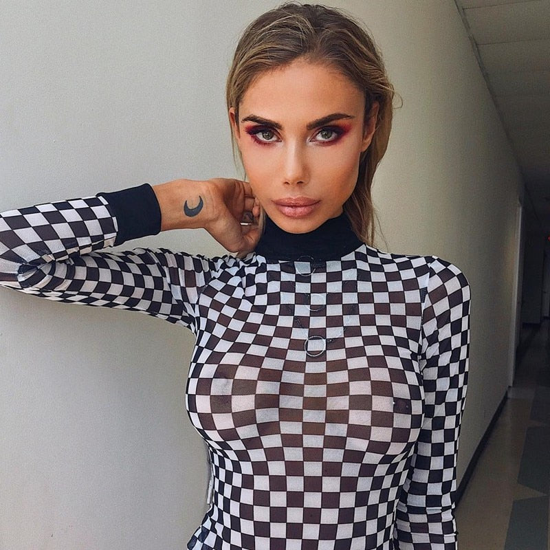 Checkered Top