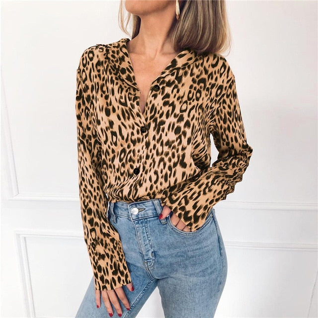 Cheetah Blouse